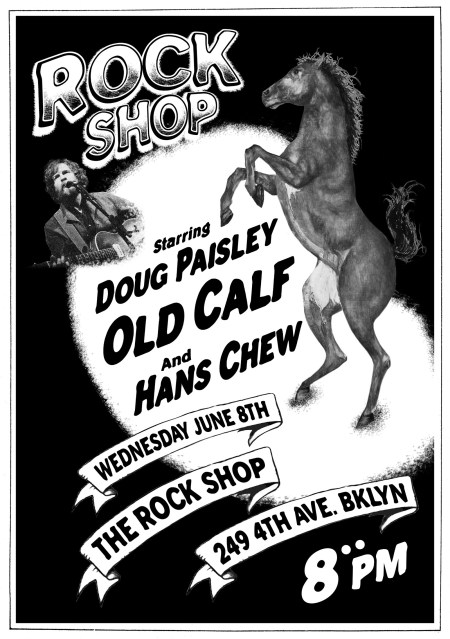 Paisley, Old Calf, Chew, Rock Shop, 2011