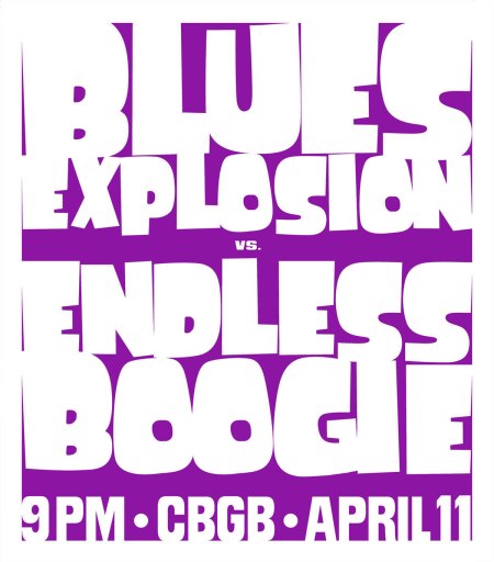 Endless Boogie, Blues Explosion, CBGB, 2005