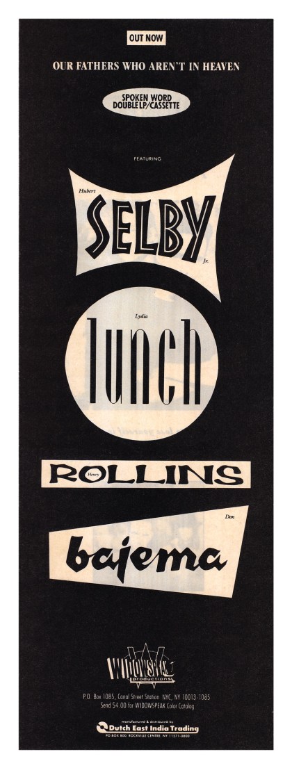 Our Fathers Who Aren't in Heaven, 1990