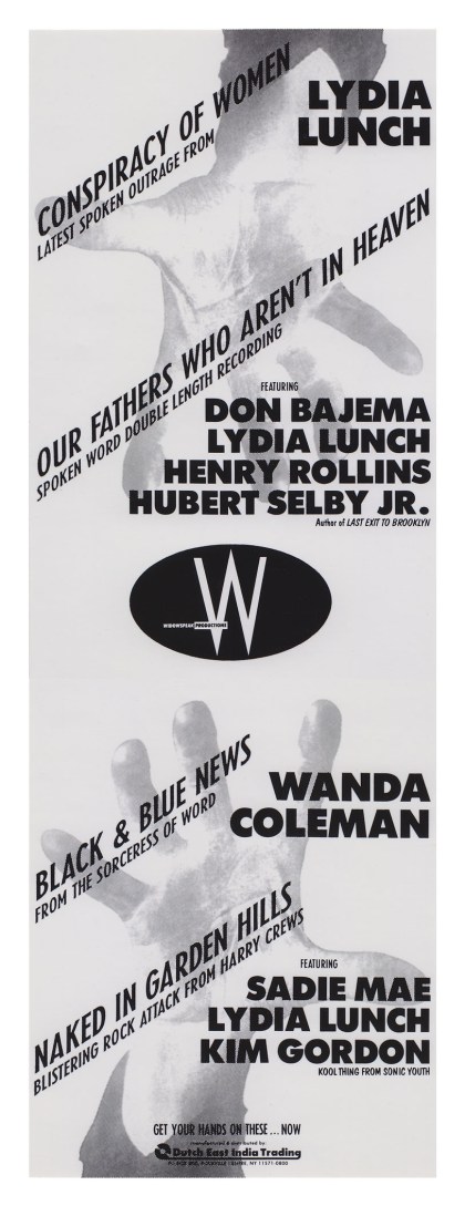 Widowspeak Productions, 1991