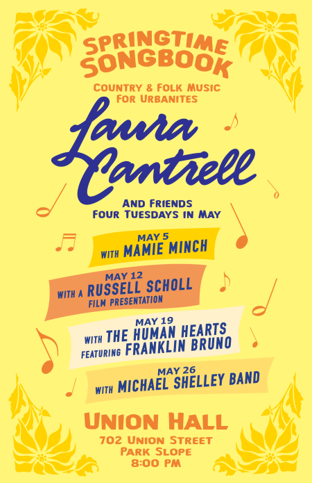 Laura Cantrell and Friends, Union Hall, NY, 2015